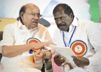 அன்புமணியை அங்கீகரிப்பதா? தேர்தல் ஆணையத்தைக் கண்டித்து போராட்டம் – GK மணி