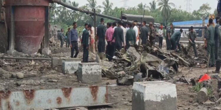 திருப்போரூர் விமான விபத்து – கருப்பு பெட்டி மீட்பு