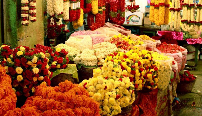 சபரிமலை சீசன் – பூக்களின் விலை கிடு கிடு உயர்வு