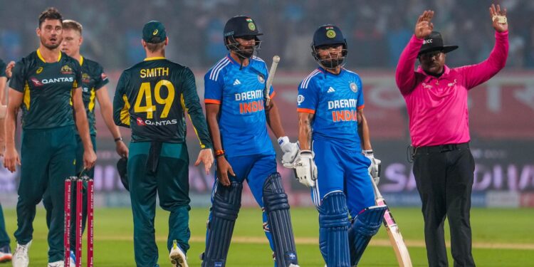 இந்திய-  ஆஸ்திரேலியா.. தொடரை கைப்பற்றுமா இந்தியா?