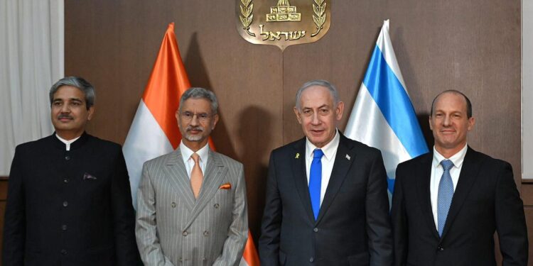 இஸ்ரேல் பிரதமருடன் மத்திய அமைச்சர் ஜெய்சங்கர் சந்திப்பு