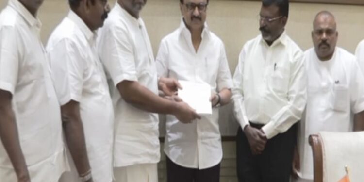 இலங்கைத் தமிழர் கட்சியினர் முதல்வரை சந்தித்தது ஏன்?